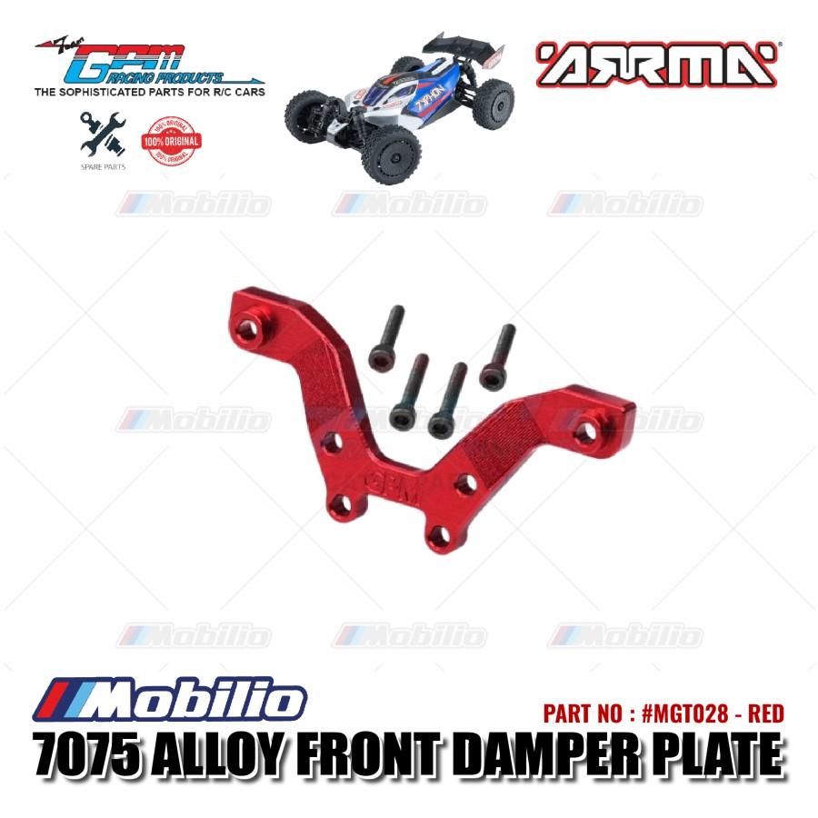GPM Part #MGT028 Alloy Front Damper Plate Arrma 1/18 Typhon Grom Mega RC Buggy  Remote Control