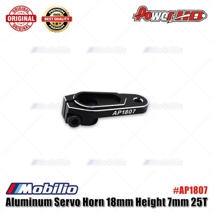 Power HD AP1807 Aluminum Servo Horn 18mm Height 7mm 25T
