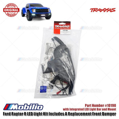 Traxxas Part #10190 Ford Raptor R LED Light Kit with Front Bumper 1/10 Scale Short Course Trucks