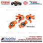 GPM Part #TXMM2122 7075 Alloy Front Steering Blocks & Rear Hub Stub Axle Carriers with Oversize Bearing for RC Traxxas Mini Maxx / Mini XRT