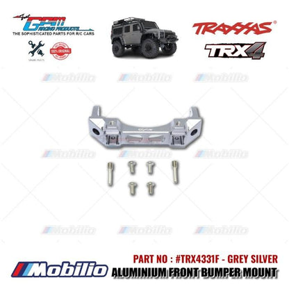 GPM Part #TRX4331F Aluminium Front Bumper Mount RC Upgrade Traxxas TRX-4 Crawler Adventure