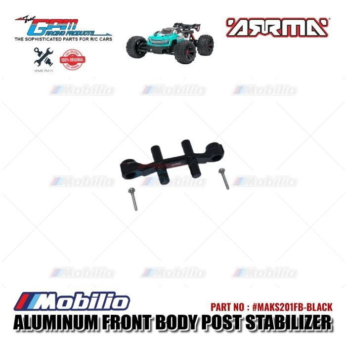 GPM Part #MAKS201FB Aluminum Front Body Post Stabilizer Arrma Kraton 4X4 4S BLX RC Monster Truck  Remote Control