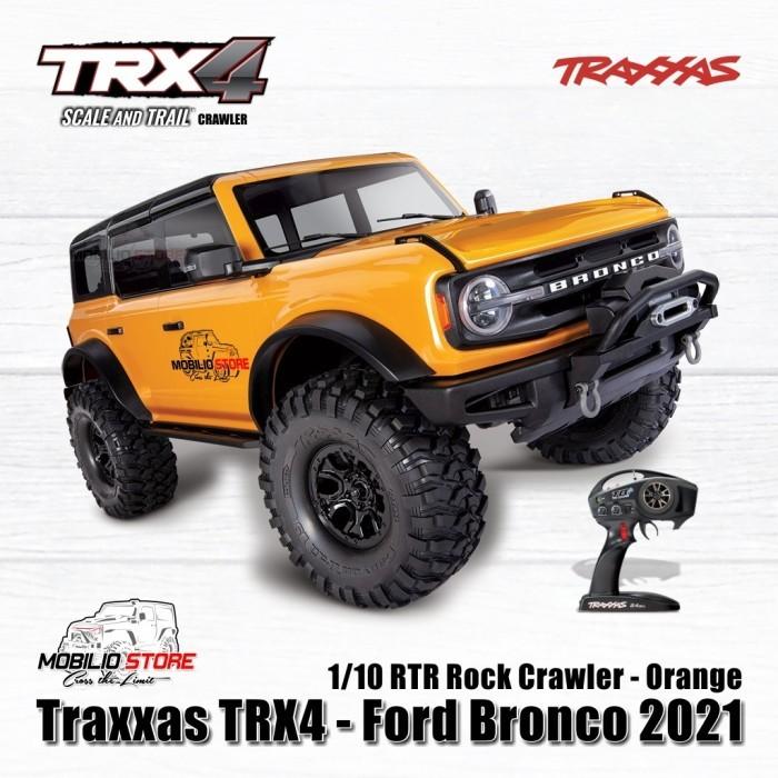 Traxxas 92076-4 TRX4 All New 2021 Bronco 4x4 1/10 RTR Rock Crawler Clipless