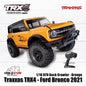 Traxxas 92076-4 TRX4 All New 2021 Bronco 4x4 1/10 RTR Rock Crawler Clipless