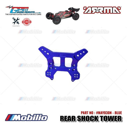 GPM Part #MAY030N Alloy Rear Shock Tower Arrma Typhon 6s BLX Buggy Outdoor