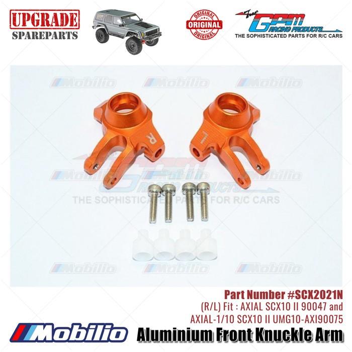 GPM Part #SCX2021N Aluminium Front Knuckle Arm RC Upgrade Axial SCX10 II Crawler Adventure  Remote Control