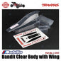 Traxxas Part #2417 Bandit Clear Body with Wing