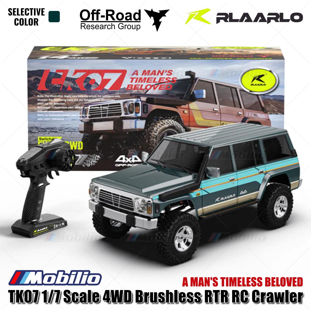 Rlaarlo TK07 Skala 1/7 4WD Brushless RTR 2.4GHz RC Crawler Adventure Off-Road Remote Control