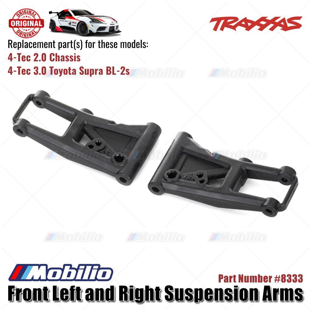 Traxxas Part #8333 Front Suspension Arms Left and Right RC 4-Tec Chassis