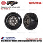 Traxxas Part #10774-GRAY Grey Mini XRT Wheels with Response Pro Tires 2 Pcs for RC Mini XRT VXL-3S