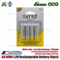 Gens ace 2000|2100|2700mAh 1.2V Ni-MH AA Rechargeable Battery for Competition Other RC Transmitters Receiver Packs Robots and Toys