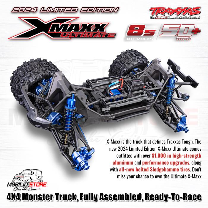 Traxxas 77097-4 X-Maxx XMaxx Ultimate 1/6 Monster Truck 8s Brushless TQI RTR 4WD TQI TSM RTR Clipless