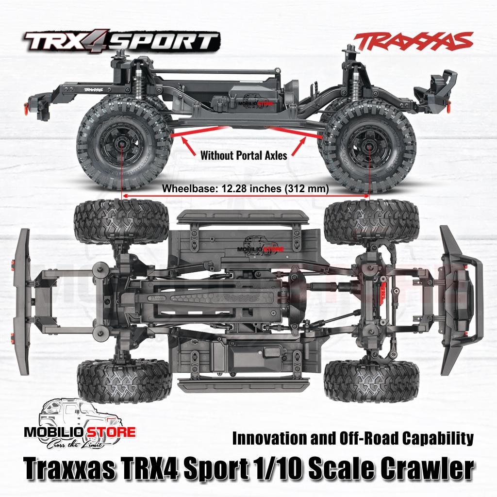 Traxxas TRX4 Sport Kit RC Car 4WD 1/10 Rock Crawler