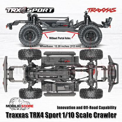 Traxxas TRX4 Sport Kit RC Car 4WD 1/10 Rock Crawler
