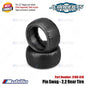 JConcepts #3180-010 Pin Swag - 2.2 Rear Tire Pink Compound Fits 2.2" Buggy Rear Wheel
