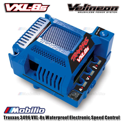 Traxxas Part #3496 Velineon VXL-8s Waterproof Electronic Speed Control (Brushless)