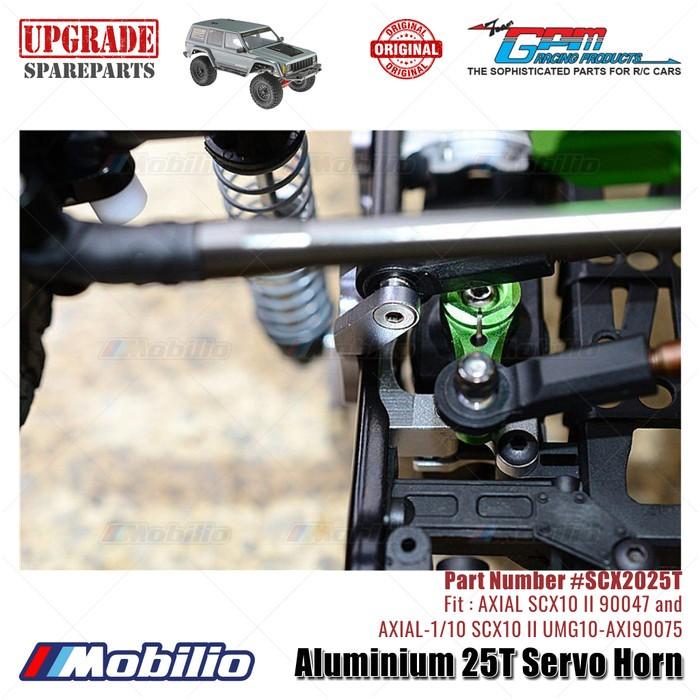 GPM Part #SCX2025T Aluminium 25T Servo Horn RC Upgrade Axial SCX10 II Crawler Adventure  Remote Control