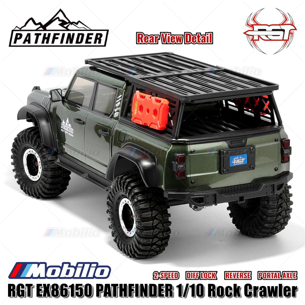 RGT EX86150 PATHFINDER 1/10 Jarak Sumbu Roda Panjang 355mm RC Adventure Crawler RTR