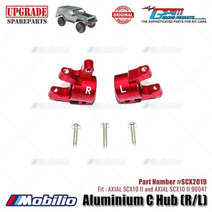 GPM Part #SCX2019 Aluminium C Hub AX31382 RC Upgrade Axial SCX10 II Crawler Adventure