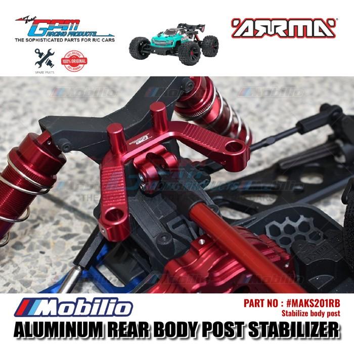 GPM Part #MAKS201RB Aluminum Rear Body Post Stabilizer Arrma Kraton 4X4 4S BLX Monster Truck