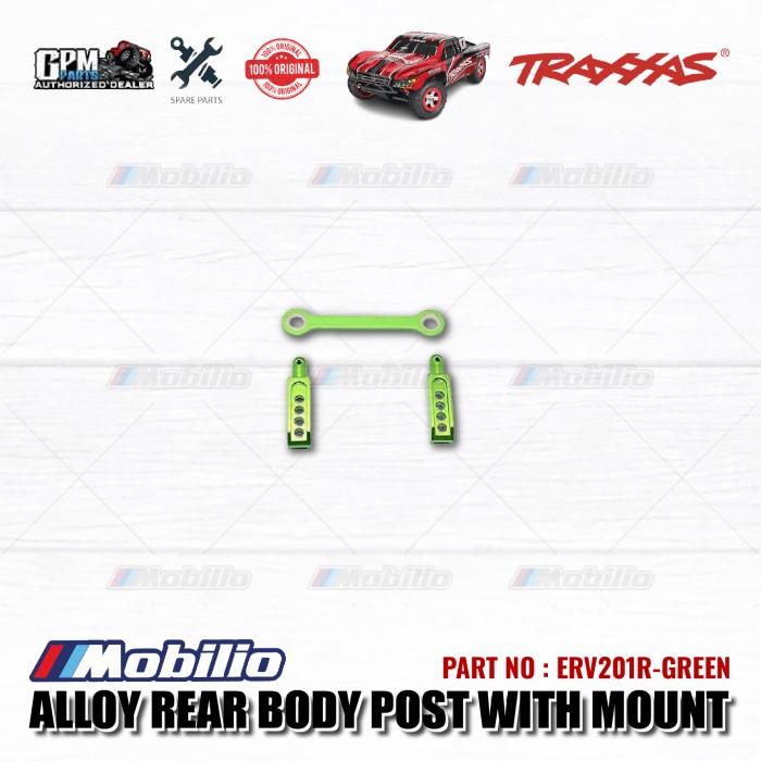 GPM Part #ERV201R Alloy Rear Body Post With Mount for TRAXXAS 1:16 Mini E-REVO / Slash - 3 Pcs