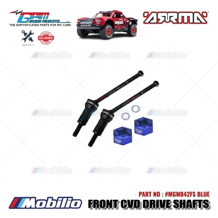 GPM Part #MGM042FS 4140 Medium Carbon Steel Front CVD Drive Shafts 42mm with 7075 Alloy Wheel Hex RC Arrma Mojave Grom Control Remote