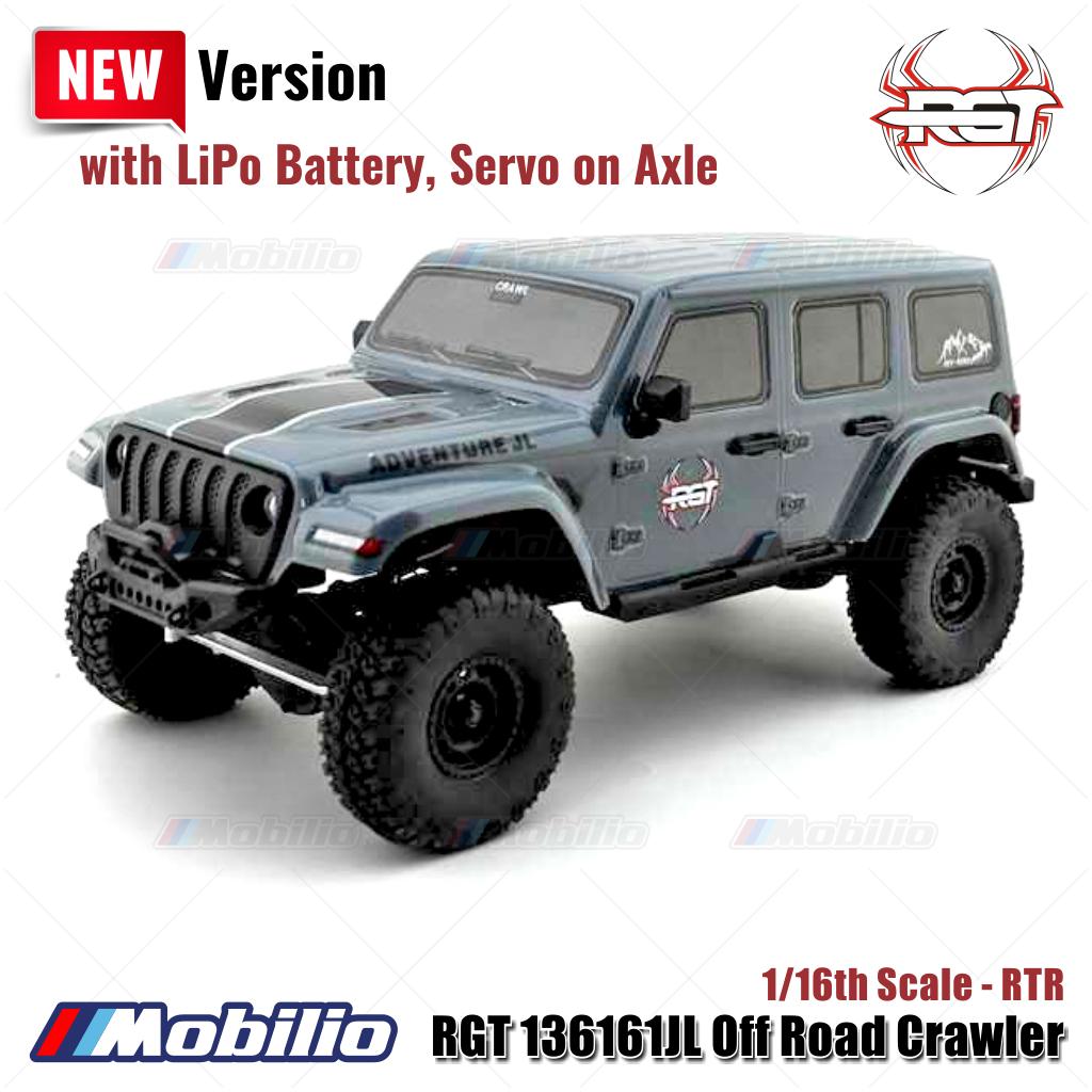 RC RGT 136161 JL RTR Offroad Rock Crawler Skala 1/16 2.4 GHz 4WD Versi Baru