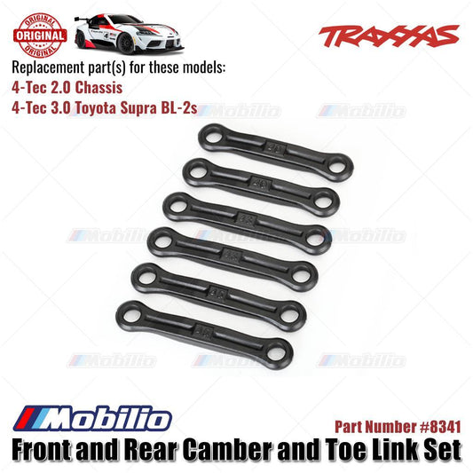 Traxxas Part #8341 Front and Rear Camber and Toe Link Set RC 4-Tec Chassis