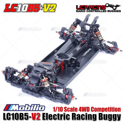 LC Racing LC10B5-V2 Electric Racing Buggy RC 1/10 Scale 4WD Competition Center Differential