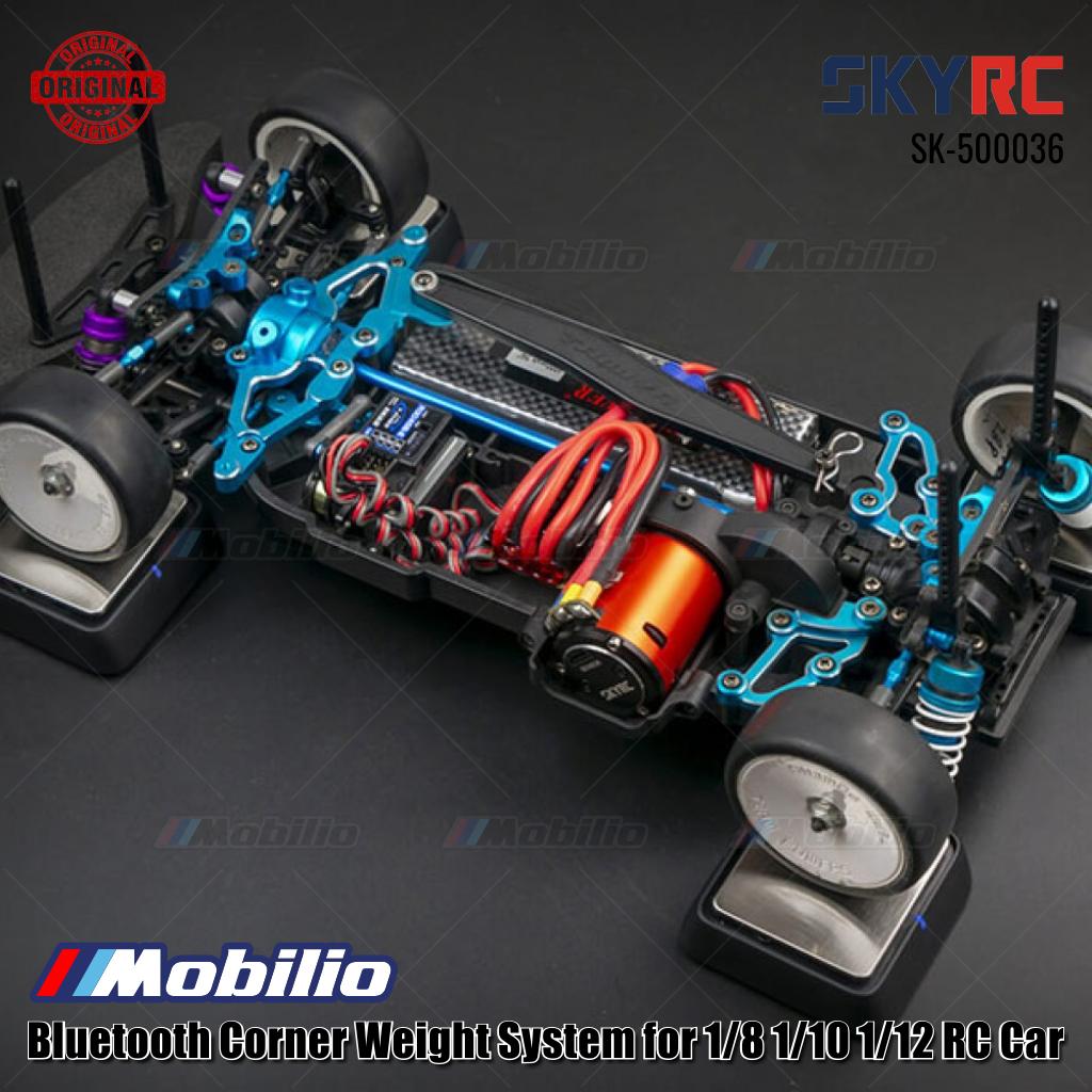 SKYRC Part #SK-500036 Sistem Bobot Sudut Bluetooth untuk Mobil RC 1/8 1/10 1/12