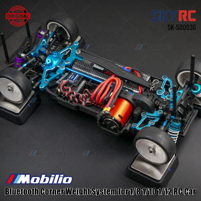 SKYRC Part #SK-500036 Sistem Bobot Sudut Bluetooth untuk Mobil RC 1/8 1/10 1/12