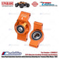 GPM Part #TXMM022 7075 Alloy Rear Hub Stub Axle Carriers with Oversize Bearing for Traxxas Mini Maxx / Mini XRT