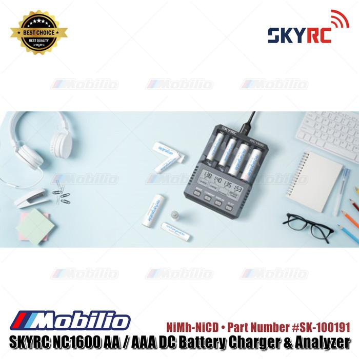 Skyrc Bagian #SK-100191 NC1600 Pengisi Daya Baterai dan Penganalisis DC NiMh-NiCD AA AAA