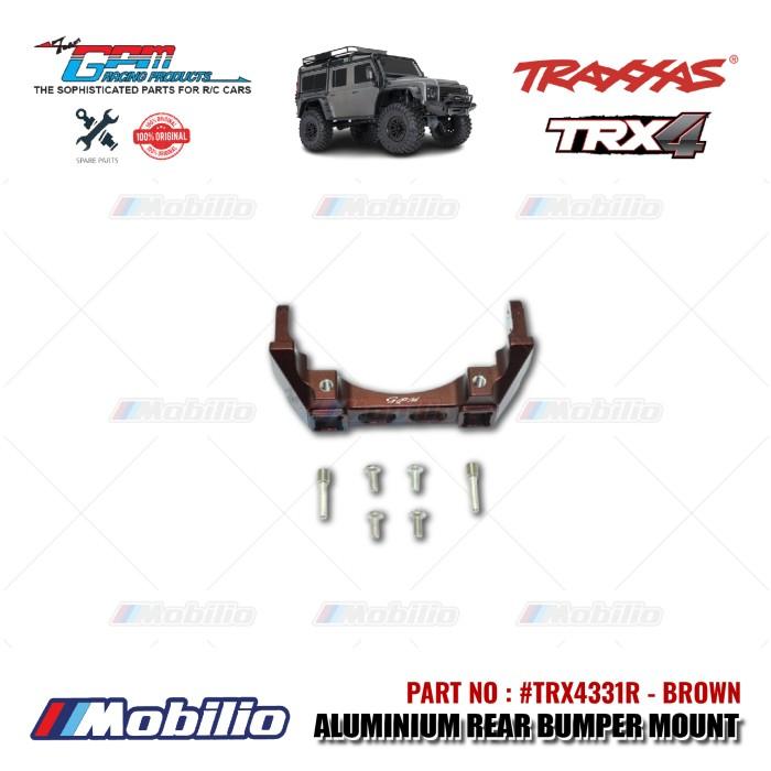 GPM Part #TRX4331R Aluminium Rear Bumper Mount RC Upgrade Traxxas TRX-4 Crawler Adventure