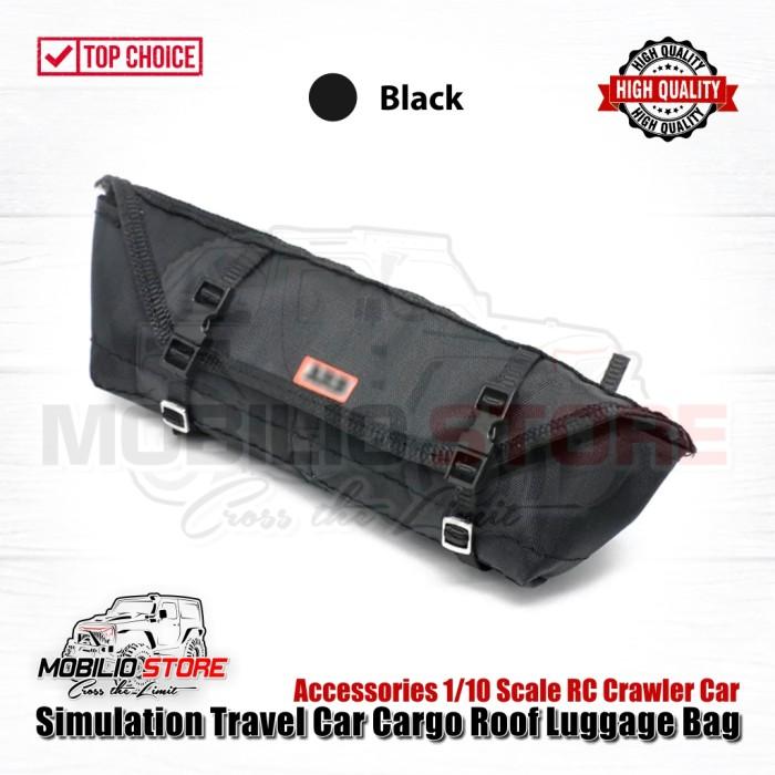 Simulation Travel Car Cargo Roof Luggage Bag Accessories RC Crawler