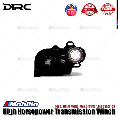 Winch Transmisi Tenaga Kuda Tinggi Gearbox D1RC untuk Aksesori Crawler Mobil Model RC 1/10