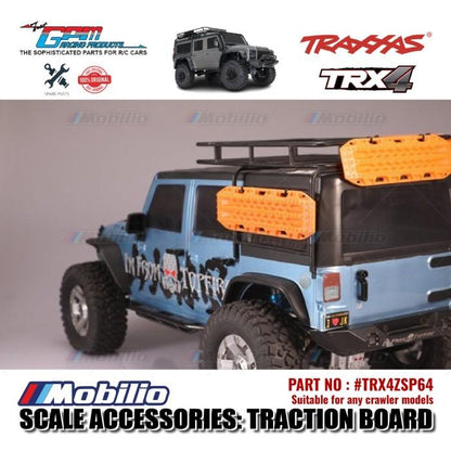 GPM Part #TRX4ZSP64 Traction Board - 2 Pcs RC Traxxas TRX-4 Crawler Adventure