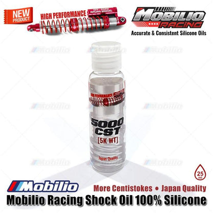 Mobilio Racing Shock Oil RC 100% Silicone More Centistokes CST Japan Quality 25ml 50ml