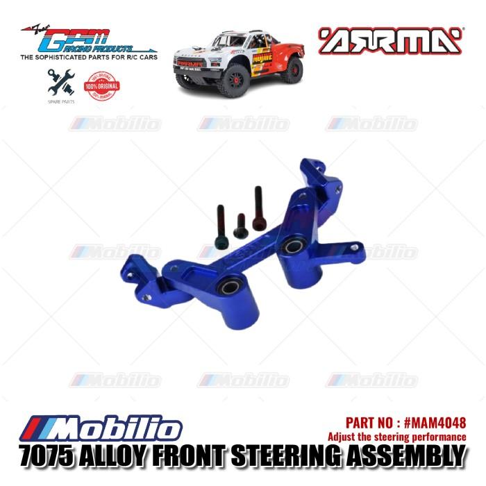 GPM Part #MAM4048 Alloy Front Steering Assembly ARRMA 1/8 MOJAVE 4X4 4S BLX Desert Truck  Remote Control