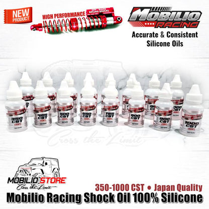 Mobilio Racing Shock Oil RC 100% Silicone 350-1000 CST Japan Quality