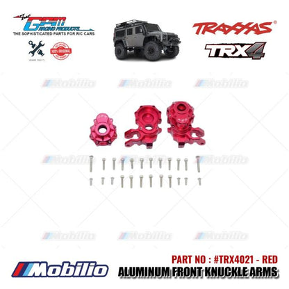 GPM Part TRX4021 Aluminum Front Knuckle Arms Traxxas TRX-4 TRX-6 Trail Crawler