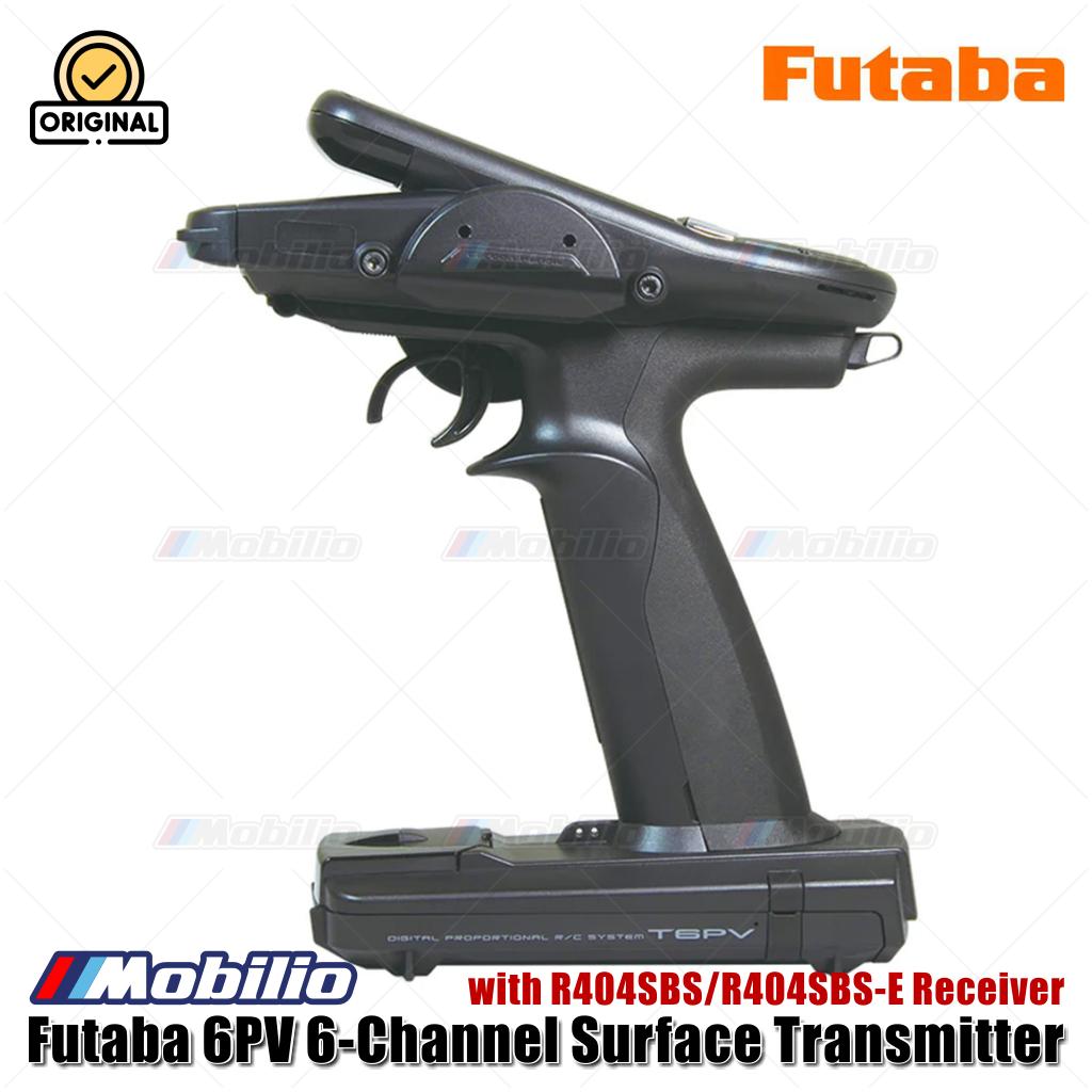 Futaba 6PV 6-Channel Surface Transmitter with R404SBS / R404SBS-E Receiver