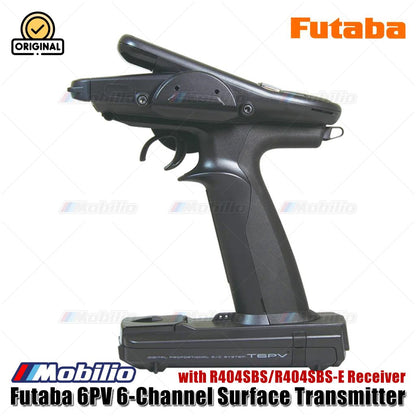Futaba 6PV 6-Channel Surface Transmitter with R404SBS / R404SBS-E Receiver