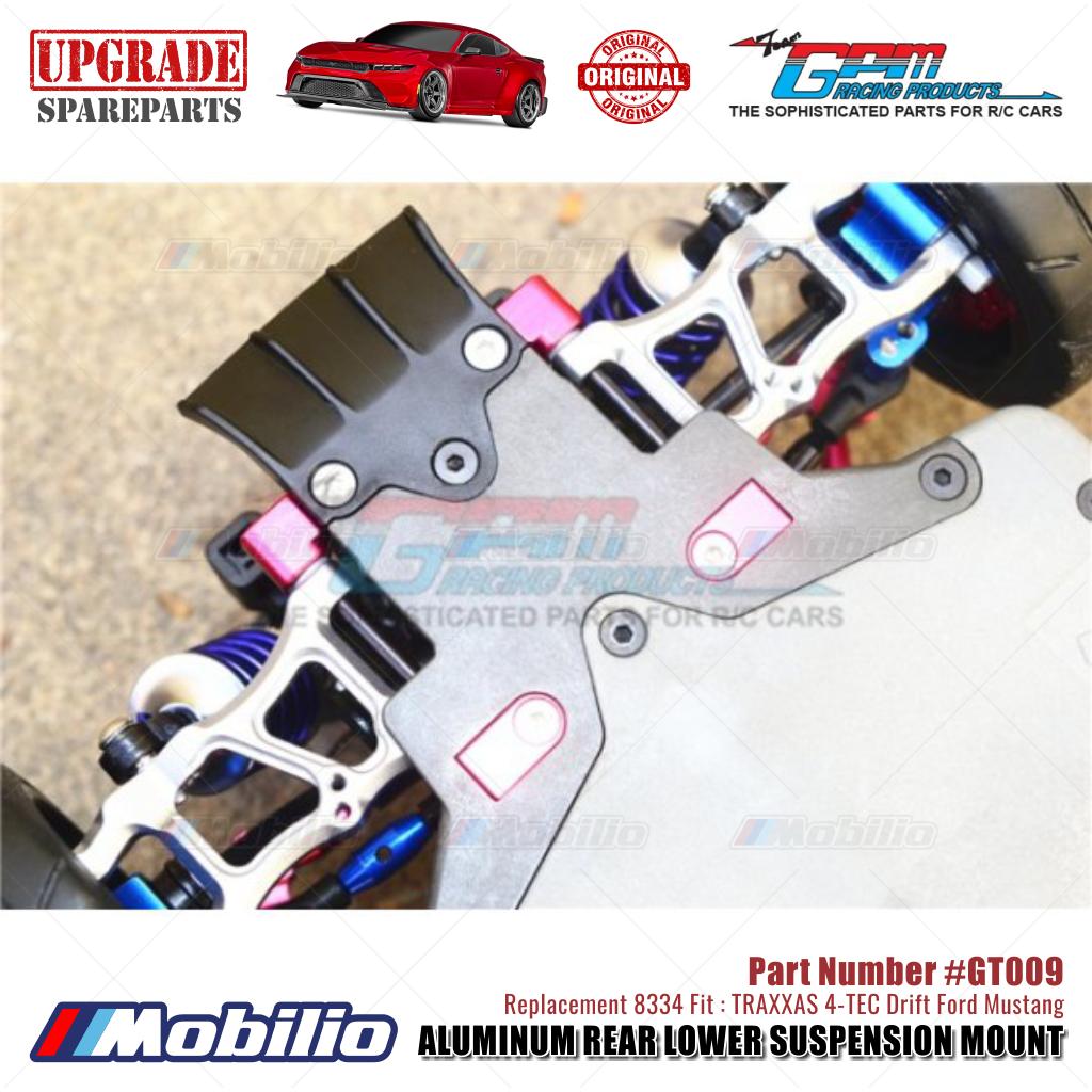 GPM Part #GT009 Aluminum Rear Lower Suspension Mount #8334 Traxxas 4-TEC Drift Ford Mustang