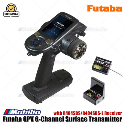 Futaba 6PV 6-Channel Surface Transmitter with R404SBS / R404SBS-E Receiver