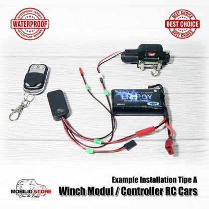Active Winch Module Speed Controller RC Adventure with Remote Control