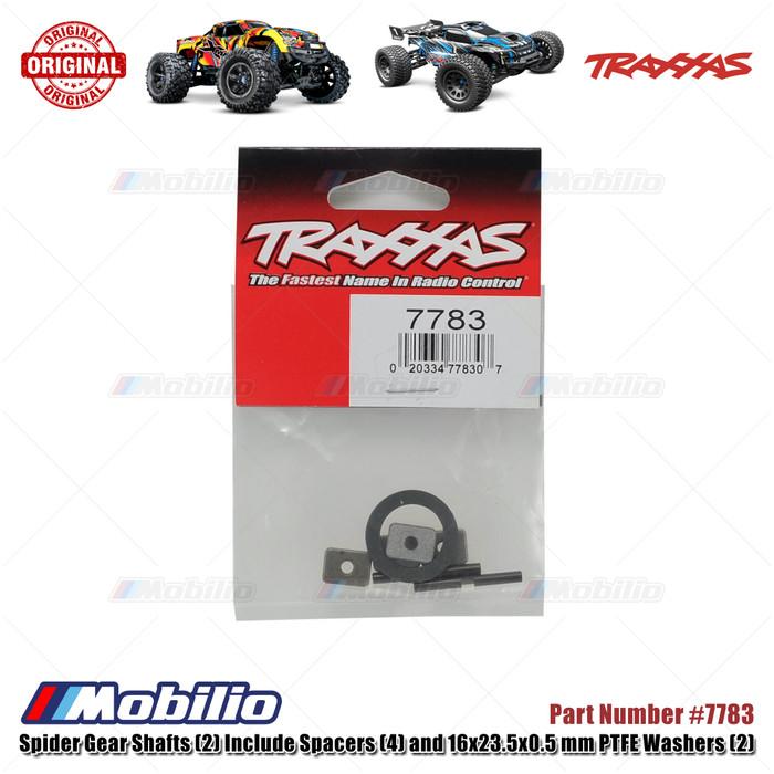 Traxxas Part #7783 Spider Gear Shaft and Spacers for X-Maxx XRT Monster Truck
