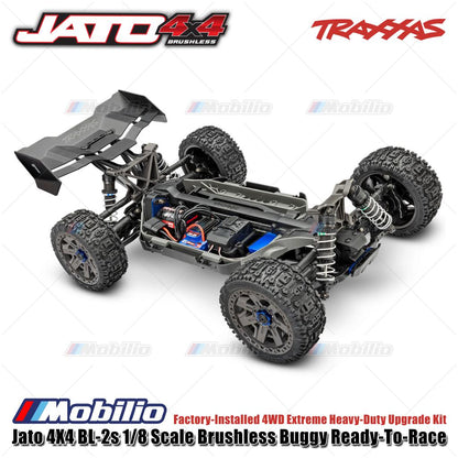 Traxxas 90154-4 Jato 4X4 BL-2s 1/8 Scale Brushless Buggy RTR Kit 4WD Upgrade Extreme Heavy-Duty Control Gear Remote