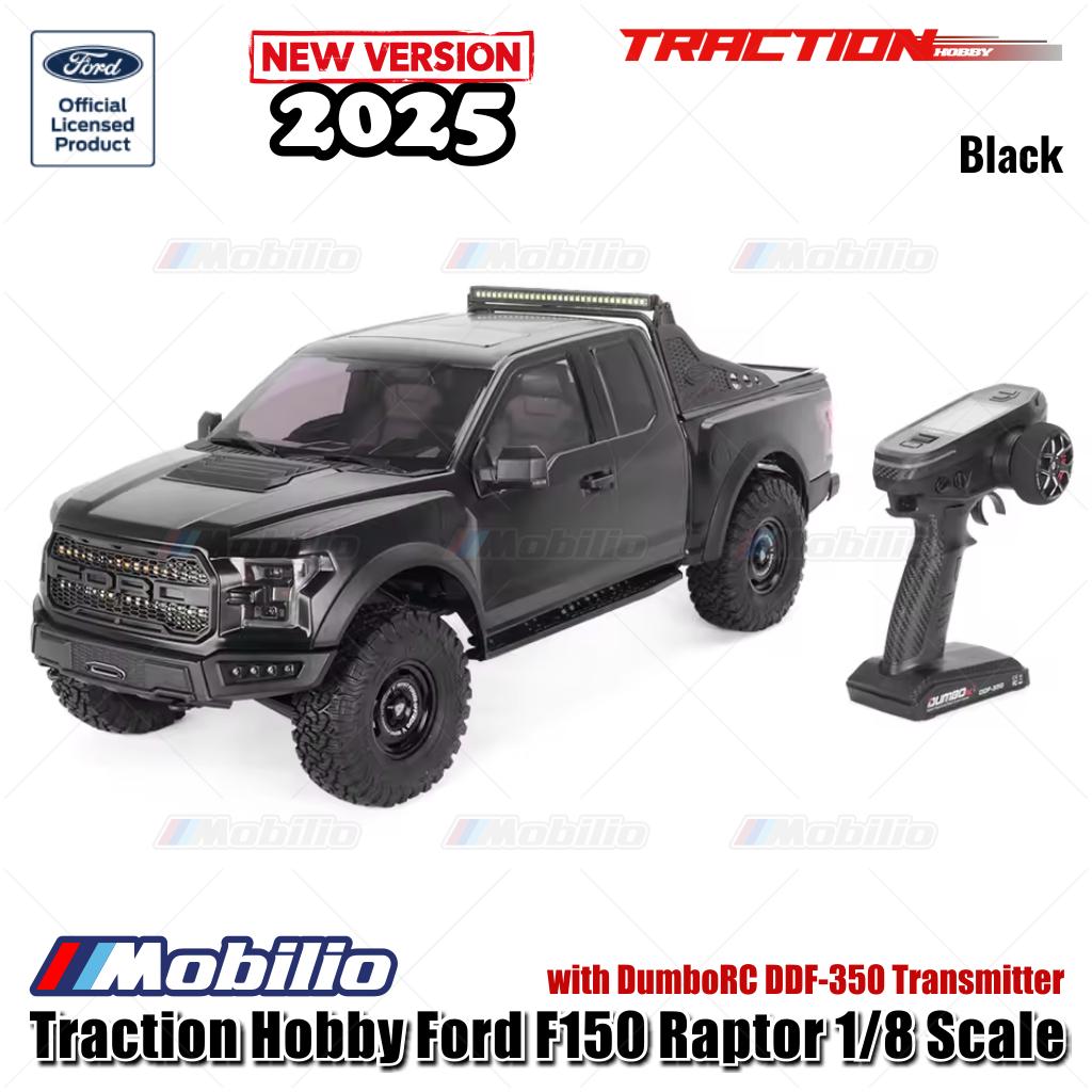 Traction Hobby Ford F150 Raptor Skala 1/8 RTR RC Crawler Adventure Car Versi Baru 2025