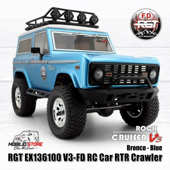 RC RGT 136100V3 FD 1/10 Skala 4WD Rock Crawler Cruiser RTR Ford Bronco